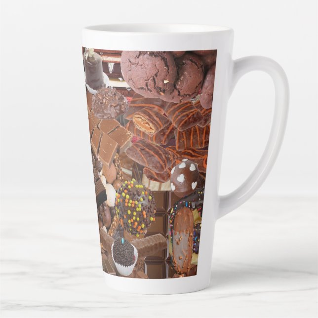 Taza De Café Latte Chockablock Chocs (Derecha)