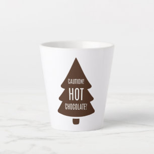 Taza De Café Latte Chocolate caliente Mikitiez navidad mashmello cáli