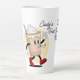 Taza De Café Latte Chocolate caliente personalizado lindo