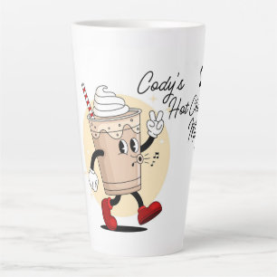 Taza De Café Latte Chocolate caliente personalizado lindo