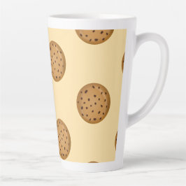 Taza De Café Latte Chocolate Chip Cookie 