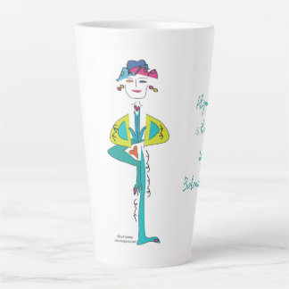 Taza De Café Latte 'Chris' - Alineación es clave para el cierre de yo