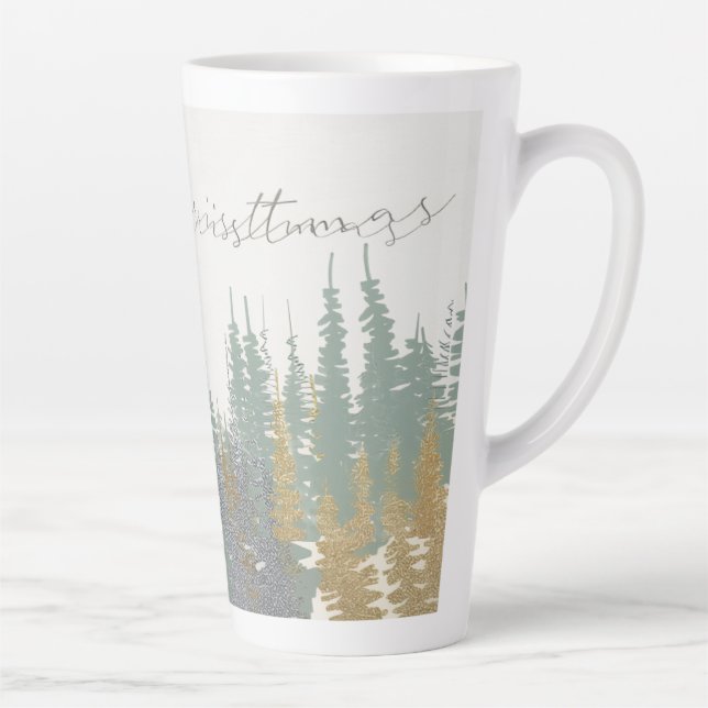 Taza De Café Latte Chrismas Mugs  (Derecha)