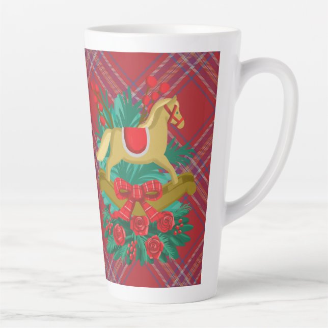 Taza De Café Latte chrismast style latte mug (Derecha)