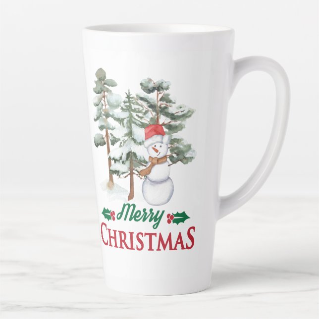 Taza De Café Latte chrismast style latte mug (Derecha)