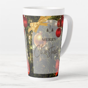 Taza De Café Latte chrismast style latte mug