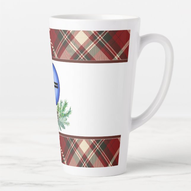 Taza De Café Latte Christmas Cheer Cross  (Derecha)