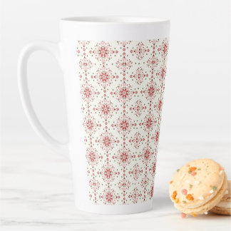 Taza De Café Latte Christmas Holiday Latte Mug