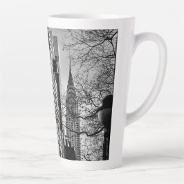 Taza De Café Latte Chrysler Building Manhattan High latellog