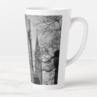 Taza De Café Latte Chrysler Building Manhattan High latellog