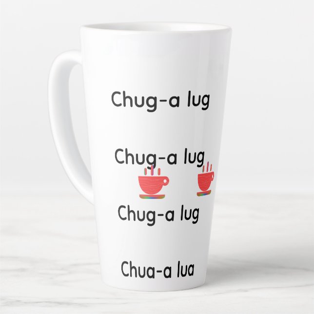 Taza De Café Latte Chug A Lug  (Ángulo izquierdo)