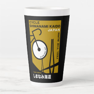 Taza De Café Latte Ciclo Shimanami Kaido Japón