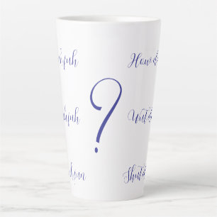 Taza De Café Latte Cierra la boca tonto