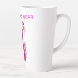TAZA DE CAFÉ LATTE CIERVO ENTRE FLORES