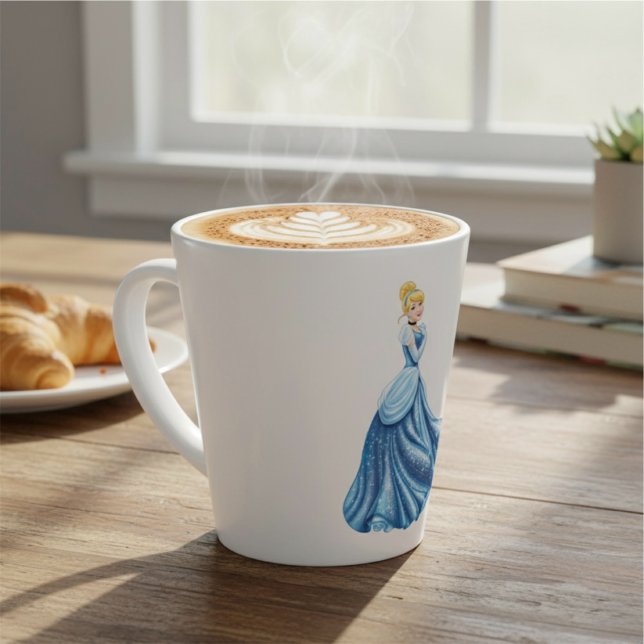 Taza De Café Latte Cinderella Latte Mug (Subido por el creador)