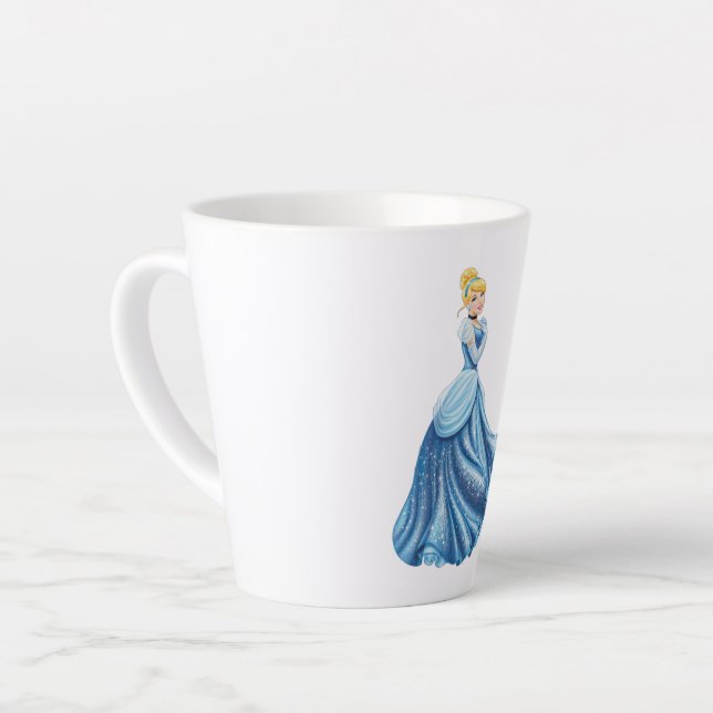 Taza De Café Latte Cinderella Latte Mug (Ángulo izquierdo)