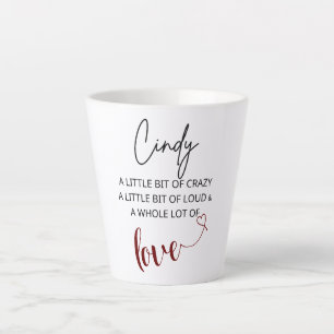 Taza De Café Latte Cindy Love