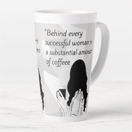 Taza De Café Latte cita de café