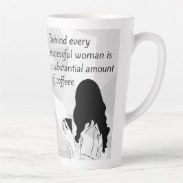 Taza De Café Latte cita de café