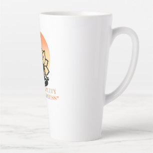 Taza De Café Latte Cita de Yoga Inhala Paz Exhala Estrés