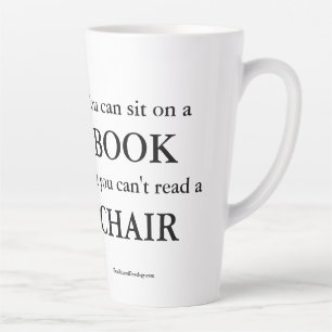 Taza De Café Latte Cita del libro