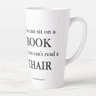 Taza De Café Latte Cita del libro