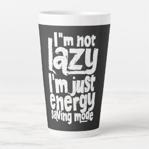 Taza De Café Latte Cita divertida de Procrasting