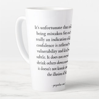 Taza De Café Latte Cita empoderadora