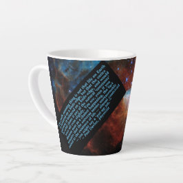 Taza De Café Latte Cita latte mug de científico del Universo increíbl