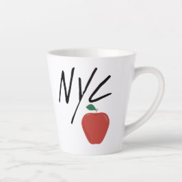 TAZA DE CAFÉ LATTE CIUDAD DE NUEVA YORK NYC