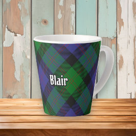 Taza De Café Latte Clan Blair Tartan Latte Mug