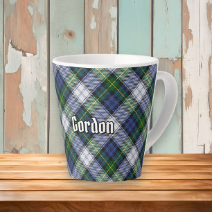 Taza De Café Latte Clan Gordon Vress Tartan Latte Mug