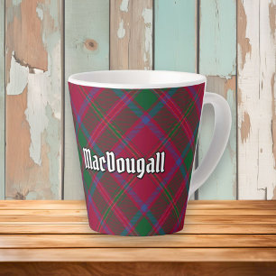 Taza De Café Latte Clan MacDougall Tartan