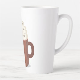 Taza De Café Latte Clima de cacao caliente