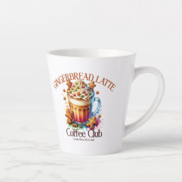 Taza De Café Latte Club de Café Latte Gingerbread