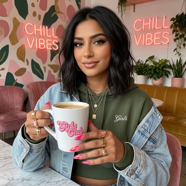 Taza De Café Latte Club de Chicas (Subido por el creador)