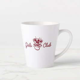Taza De Café Latte Club de Chicas
