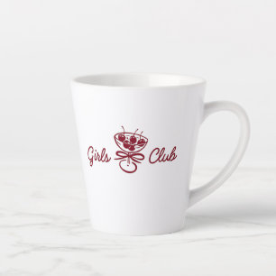 Taza De Café Latte Club de Chicas
