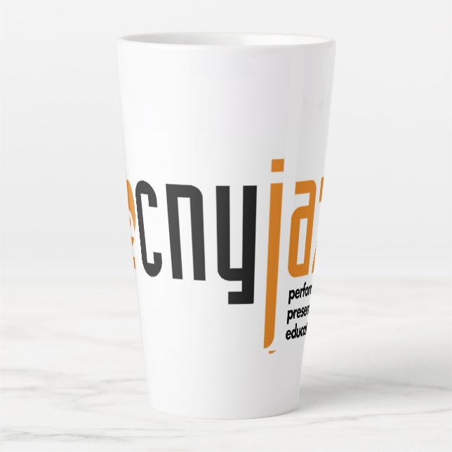 Taza De Café Latte CNY Jazz Latte Mug (Anverso)