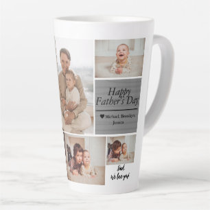 Taza De Café Latte Coche de la familia fotográfica Simple Modern Fath