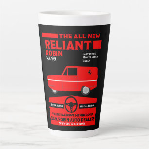 Taza De Café Latte Coche Robin de Reliant