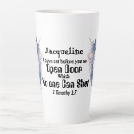 Taza De Café Latte Cociente de la Biblia Escritural Religiosa Mujer C