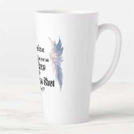 Taza De Café Latte Cociente de la Biblia Escritural Religiosa Mujer C