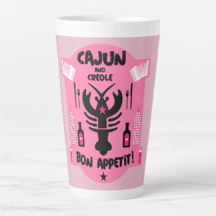 Taza De Café Latte Cocinas cajún y criollo