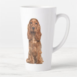 Taza De Café Latte Cocker Spaniel Dog Tall Mug