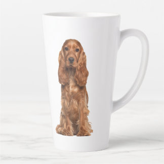 Taza De Café Latte Cocker Spaniel Dog Tall Mug