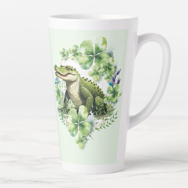 Taza De Café Latte cocodrilo (Derecha)