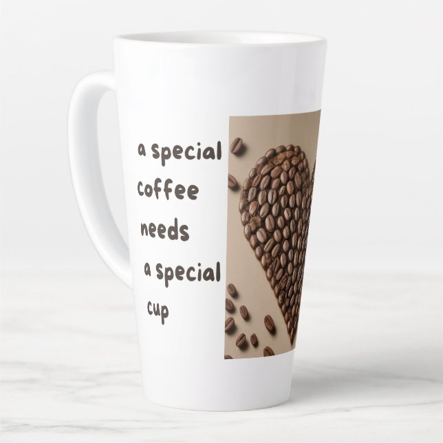 Taza De Café Latte coffe mug (Ángulo izquierdo)
