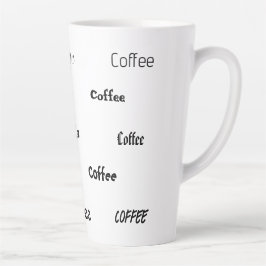 Taza De Café Latte Coffe Mug