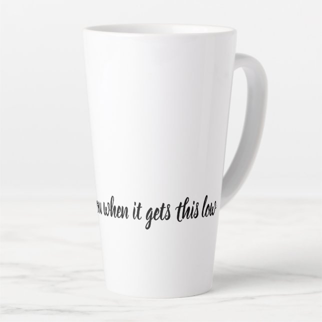 Taza De Café Latte Coffee Addict (Ángulo derecho)